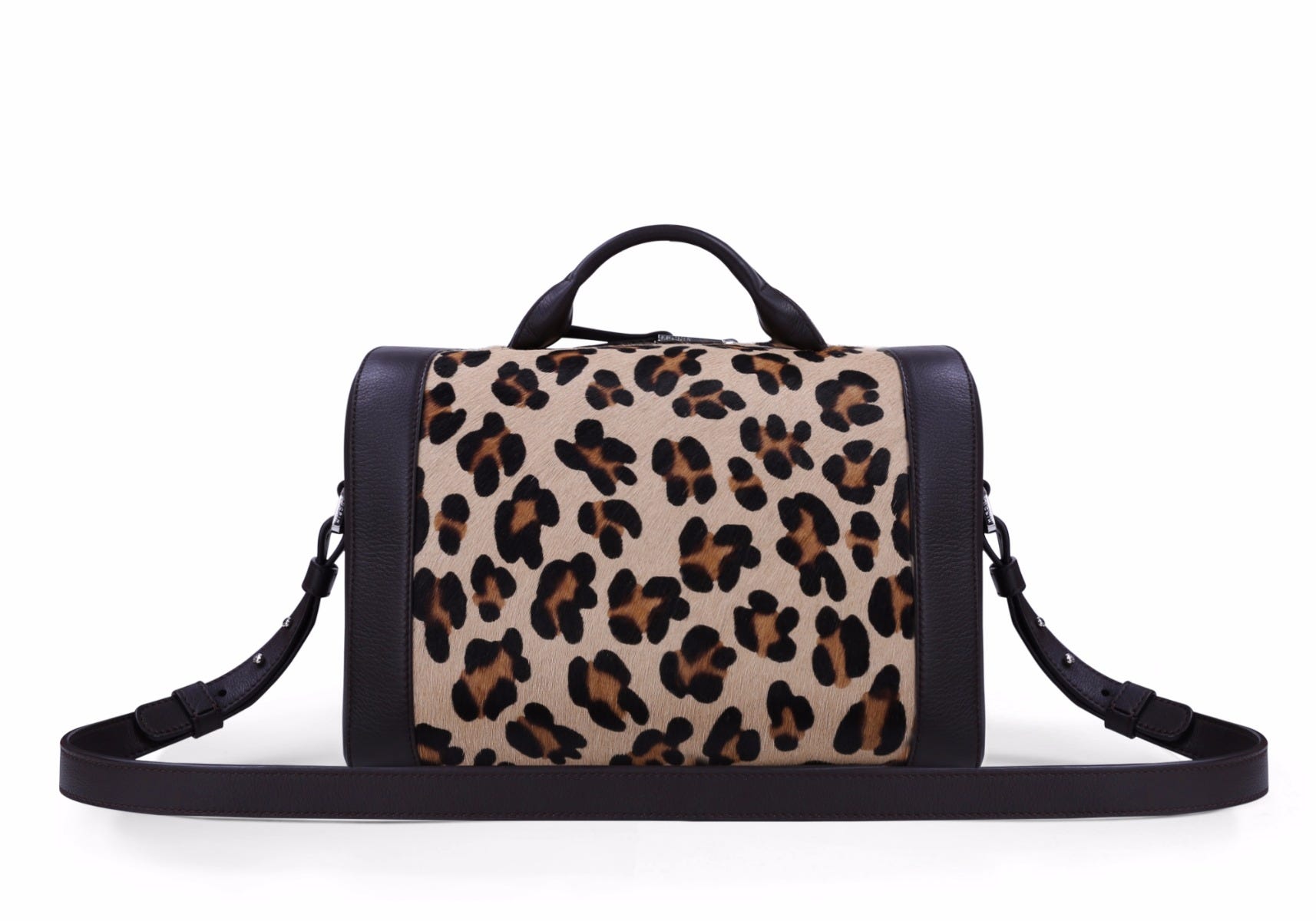 Leopardikuosinen käsilaukku