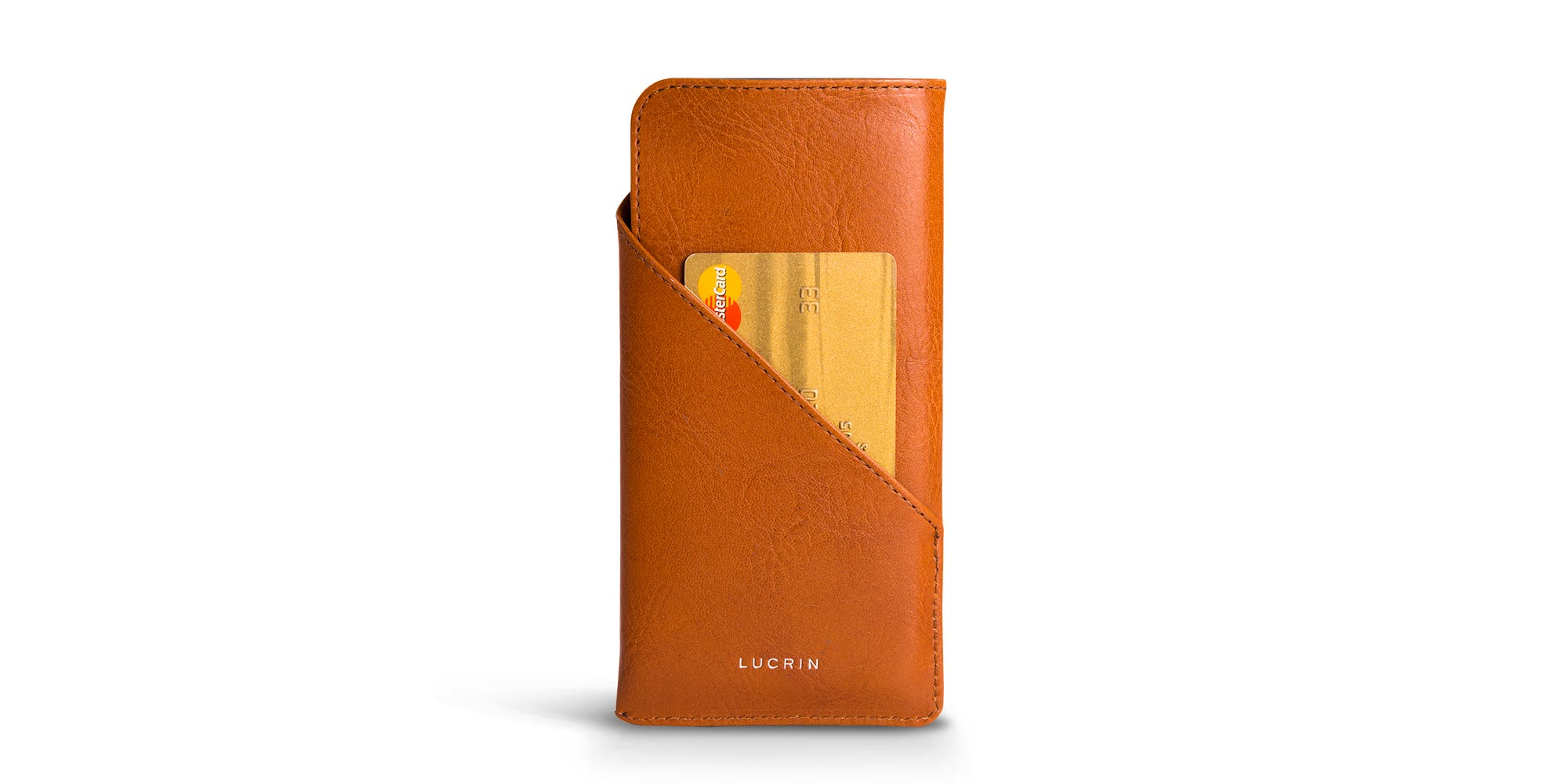 Designer leather phone case for iPhone 11 Pro Max - Black - Smooth Leather