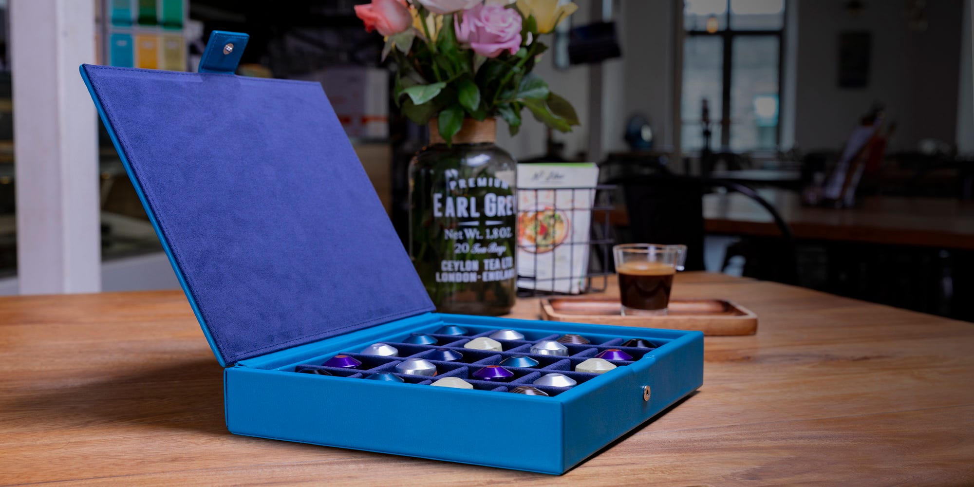 nespresso capsule presentation box