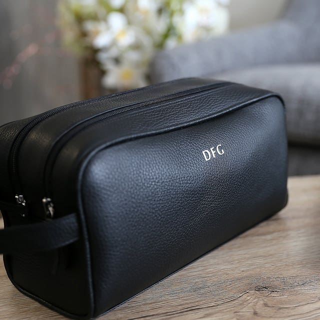 Toiletry Bag with Two Compartments (10.8 x 5.9 x 4.7 inches)